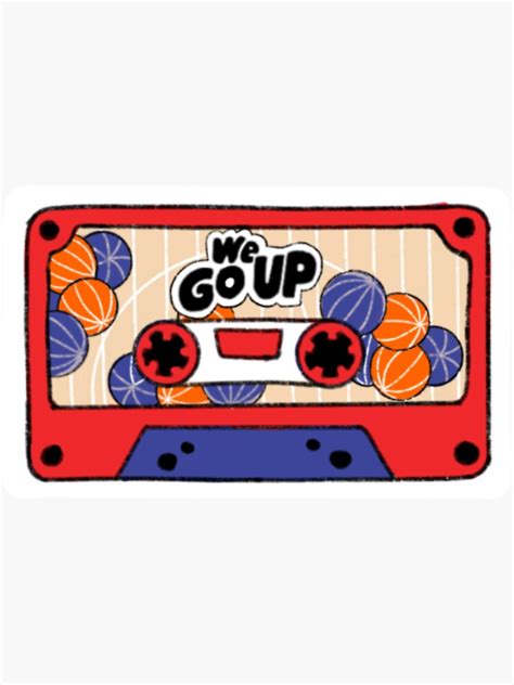 Nct Dream Sticker We Go Up Cassette Tape Sticker By Ohmydreams
