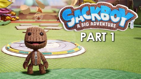 Sackboy A Big Adventure Gameplay Walkthrough Part 1 Playstation 5 4k