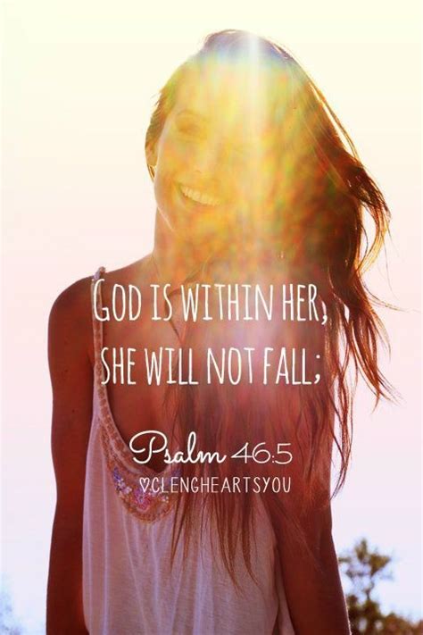 god is within her quote christian quote god is within her psalm 46 5 sticker by christianstore