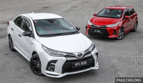 2021 Toyota Vios Vs Yaris Malaysia 1 Paul Tan S Automotive News