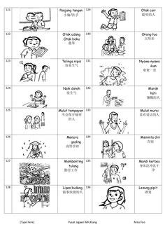 Peragut berbasikal terlondeh kain dibelasah. 【Free Download】 260 Nota Peribahasa Bergambar ~~260句国语谚语下载 ...