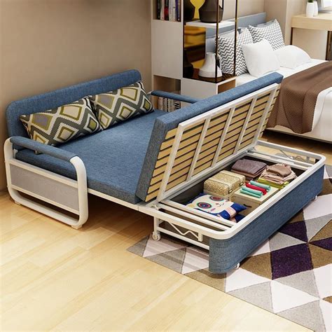 Multifunctional Storage Folding Sofa Bed Searchfindorder