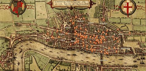 ‘murder Map Reveals Medieval Londons Meanest Streets University Of