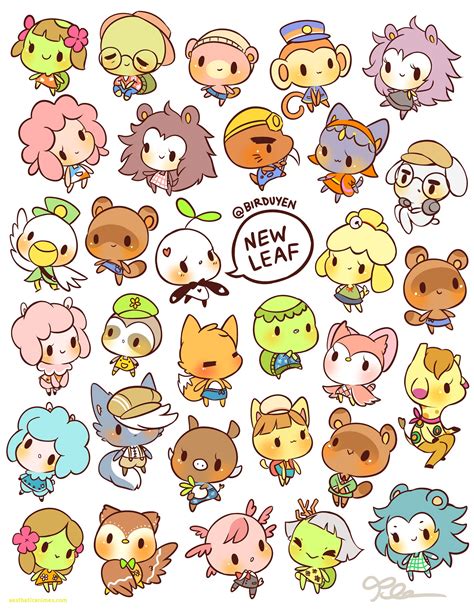 Awesome Cute Animal Crossing Characters Aesthetic Anime