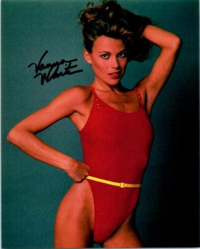 Vanna White Signed X Photo Autographed Nice Coa Ebay