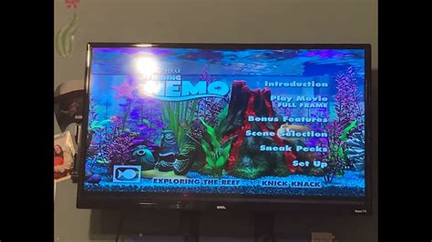 Finding Nemo Dvd Menu Walkthrough 2003 Disc 2 Whispering Asmr Youtube