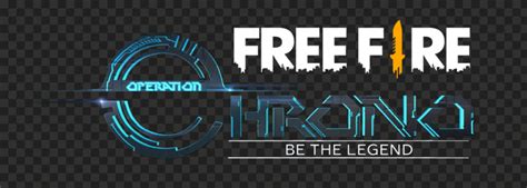 If you do not know about garena free fire games then i'll tell you. HD Operation Chrono & Free Fire Logos PNG | Citypng