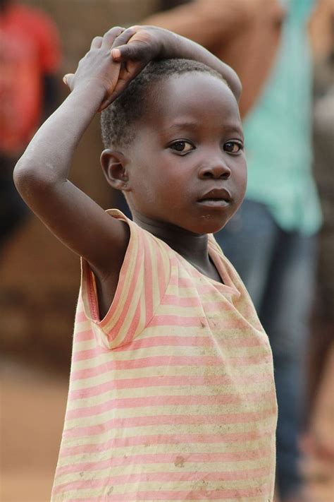 Uganda Africa Poverty Young Black Life Child Poor Children
