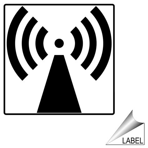 Radio Frequency Radiation Symbol Label Label Sym 10 A Process Hazards