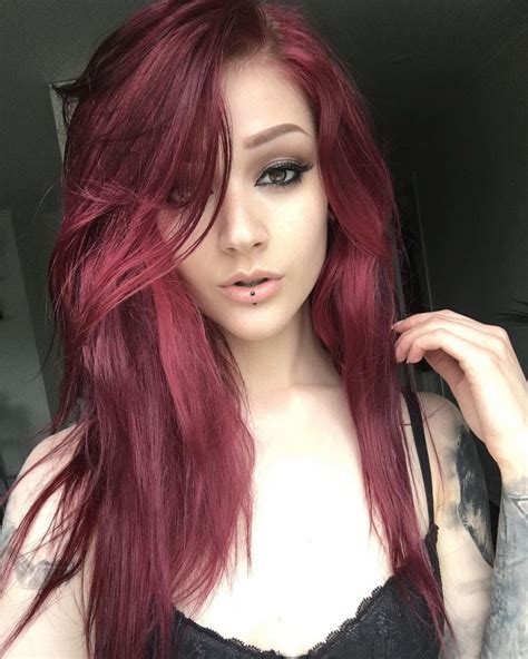 Pin On Dark Red Hair Colors