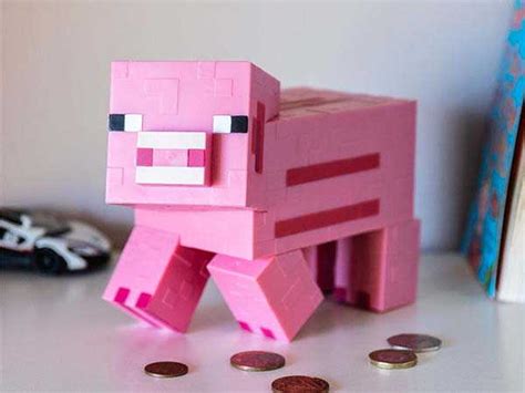 Minecraft Piggy Bank Looks Like Pig Mod Gadgetsin