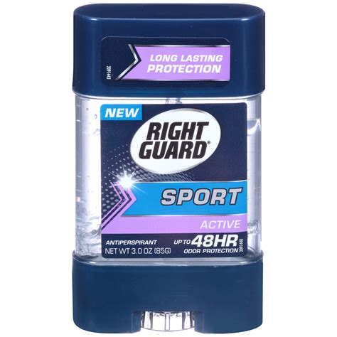 Right Guard Sport Antiperspirant And Deodorant Clear Gel