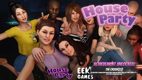 house party the game update 1 0 female edition achievement the crush es youtube