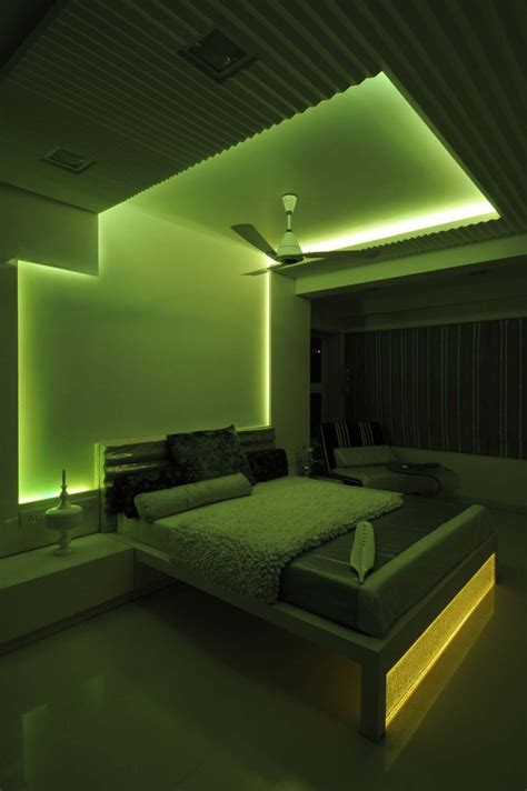 A warm bedroom with subtle lighting by rio laksana. 15 Awesome Green Bedroom Design Ideas - Decoration Love