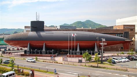 Jmsdf Akishio Submarine At The Kure Maritime Museum 1200 × 675