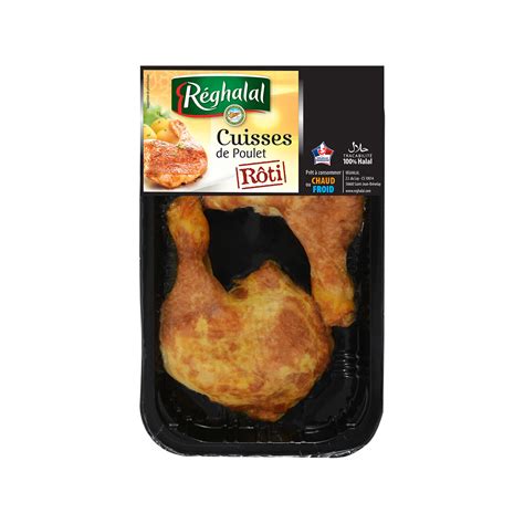 Cuisses De Poulet R Ti Reghalal La Barquette De G Prix Carrefour