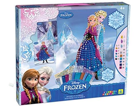 Die leggings mit glitzersteinen sehen in kombination mit einem langen blusentop oder einer tunika und sandaletten prima aus. Disney Die Eiskönigin Völlig unverfroren - Mosaik ...