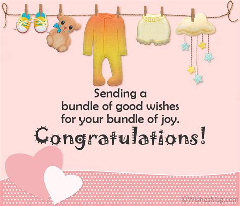 May your new bundle of joy bring you much more happiness! 80+ Baby Shower Wishes and Messages - WishesMsg
