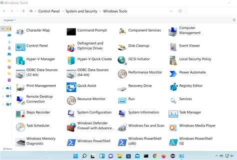 Administrative Tools In Windows 11
