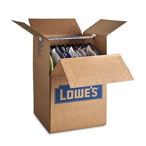 Lowes Large Wardrobe Box At