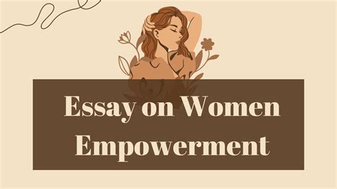Essay On Women Empowerment For School Students