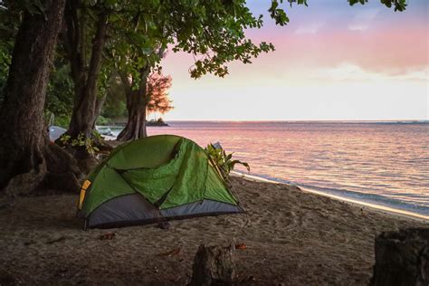 Anini Beach Park Campground Outdoor Project