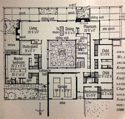 Mid Century Modern House Plans Vintage House Plans Mid Century Modern