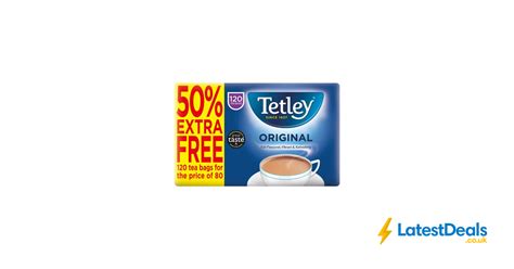Tetley Original Tea Bags £2 At Bandm