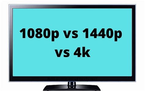 1080p Vs 1440p Vs 4k Which Is Better Diy Hometronics