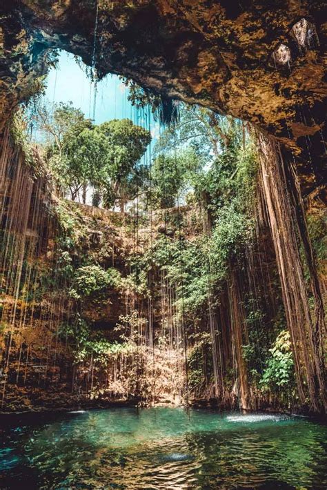 Cenote Ik Kil The Chichen Itza Cenote Mexico Travel Amazing Travel