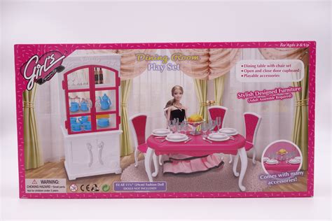 The dining room stays the same; Girl's Favorite/Gloria Dining Room Play Set - Walmart.com ...