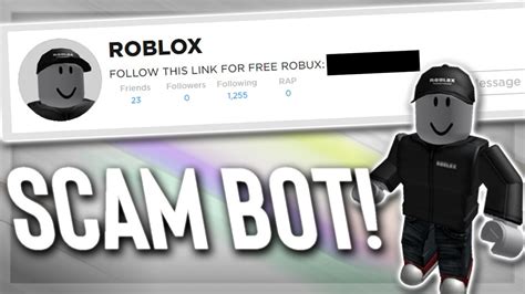 Roblox Himself Is A Scam Bot Youtube