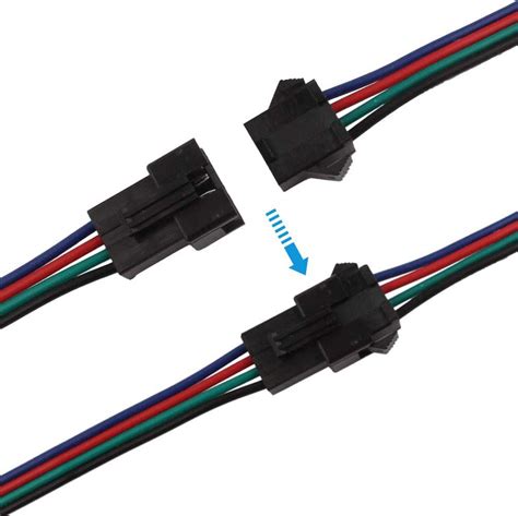 Audio Video Accessories Set Jst Pin Male Female Rgb Connector