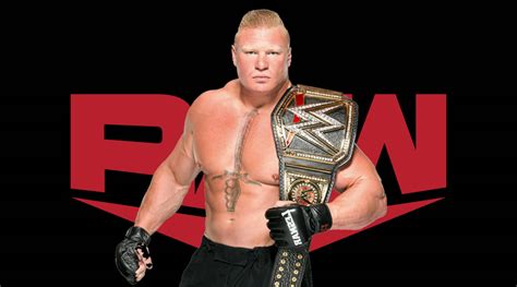 Brock Lesnar Announced For Next Weeks Raw