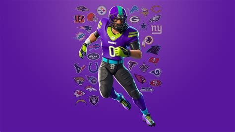 Gridiron Nfl Fortnite Battle Royale Outfit Skin 4k 26283