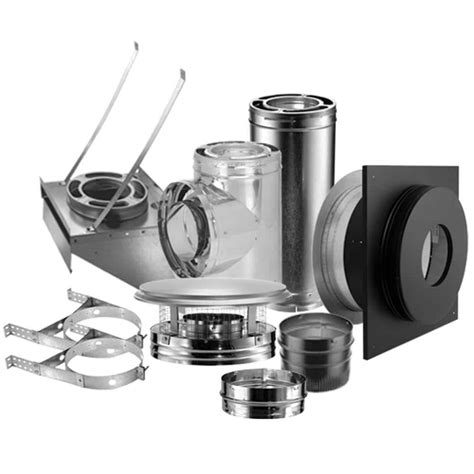 Duravent Duraplus 6 In Through The Wall Chimney Stove Vent Kit 6dp