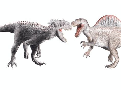 Indominus Rex Vs Spinosaurus Godzilla Indominus Rex Spinosaurus