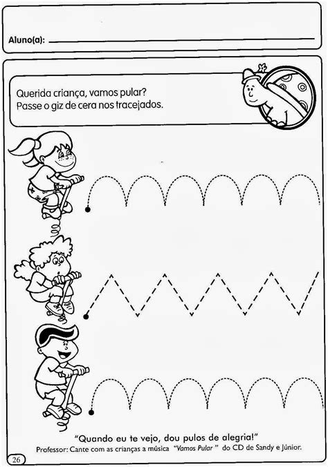 Atividade Jardim 1 Coordenação Motora