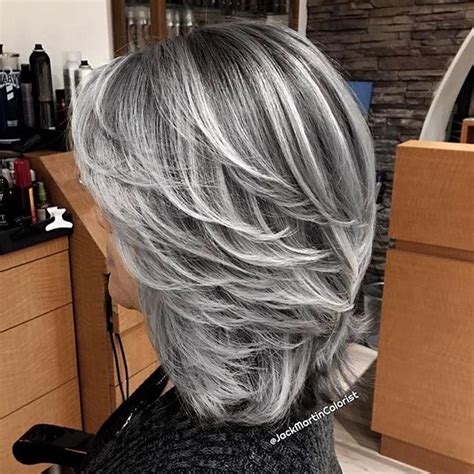 When I Go All Grey It S Going To Be Stylish Trendy Hair Color Hair Color And Cut Hair Colour