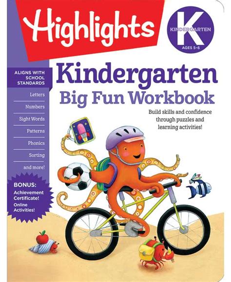 Highlights Big Fun Workbooks Kindergarten