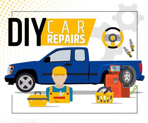 Diy Car Repairs Infographic