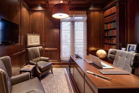 Wood Paneling Adds Elegance And Warmth To Your Home Office Lawyer