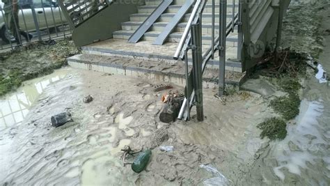 Consequences Of The Strongest Downpour In The City Of Novorossiysk