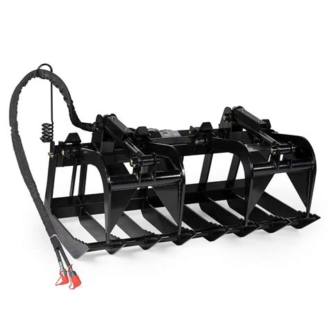Buy Titan Attachments Hd 60in Skid Steer Root Grapple Bucket Attachment