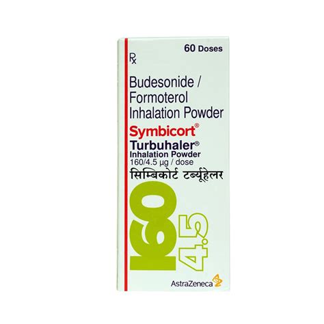 Symbicort 160mcg45mcg Turbuhaler 60 Mdi Uses Side Effects Price