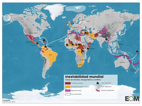 La Geopolítica De La Inestabilidad Mundial Mapas De El Orden Mundial