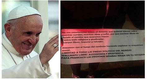 Celebración para honrar a los padres. Papa Francisco es amenazado en Chile a días de su llegada ...