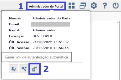 Gerar Link De Autentica O Autom Tica No Painel De Indicadores F Rum
