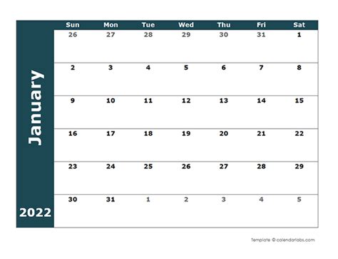 2022 Blank Calendar Pdf Free Printable Templates Riset