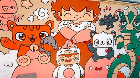How To Draw Kawaii Japan Cat Panda And Unicorn Boy Doodles By